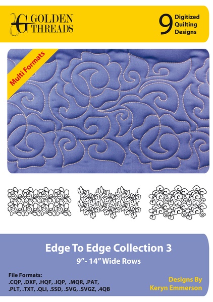 Download Golden Threads Shop Category Keryn Emmerson Product Edge To Edge Collection 3 Digitized Quilting Designs